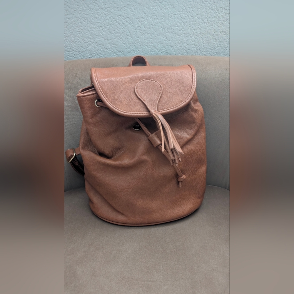 Sole Society leather backpack